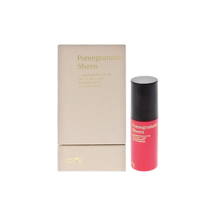 82east By Deepika Padukone Pomegranate Sheen Illuminating Lip Oil Spf 15 Pa Plus 02 Oz