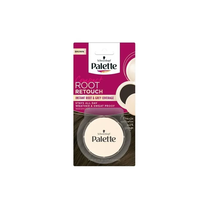 Palette Compact Root Retouch Temporary Root Touch-Up Concealer Brown 3g