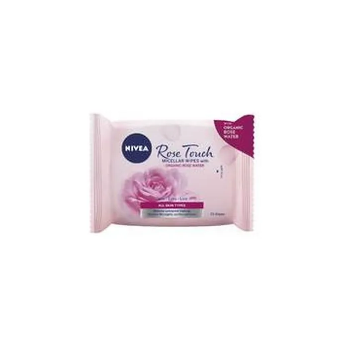 Nivea Micellar Rose Water Wipes 25 Pieces