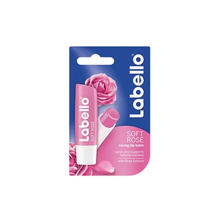 Labello Soft Rose Caring Lip Balm - 48g