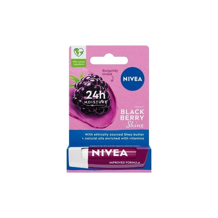 Nivea Blackberry Shine Lip Balm 5.5ml