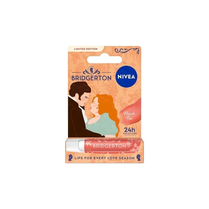 Nivea Bridgerton Edition Caring Lip Balm Peach Tea 48g