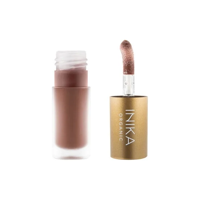 Inika Organic Tinted Lip Oil with Collagen and Squalane 5ml - Blossom