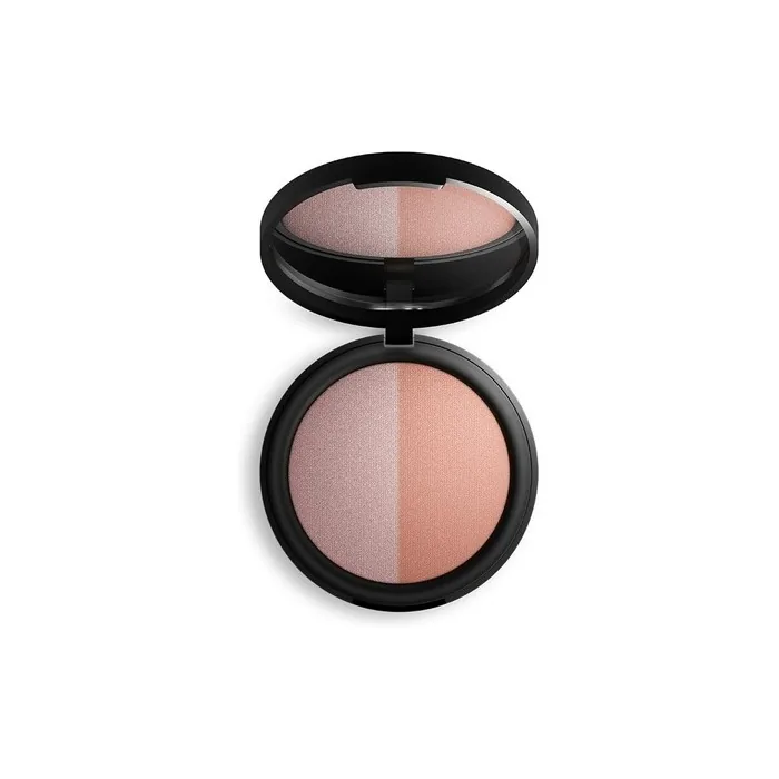 Inika Mineral Baked Blush Duo Pink Tickle Lustrous/Fuchsia 6.5g