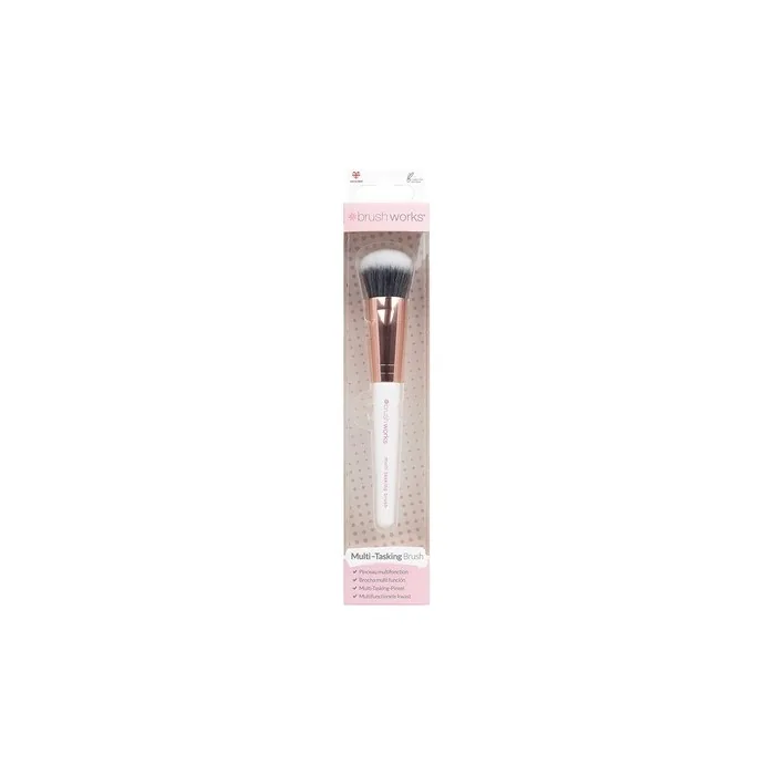 Brushworks Multi Tasking Brush White & Gold Brush 100g