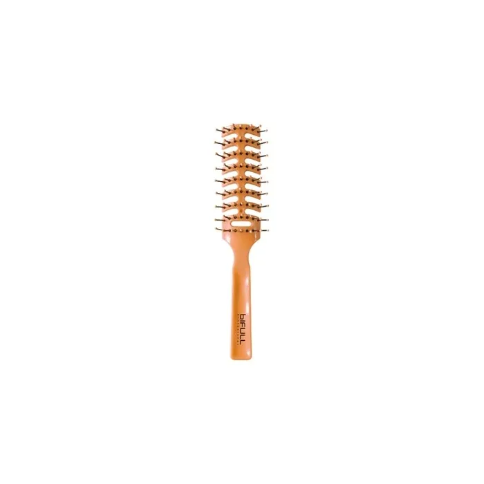 Bifull Orange Skeleton Brush