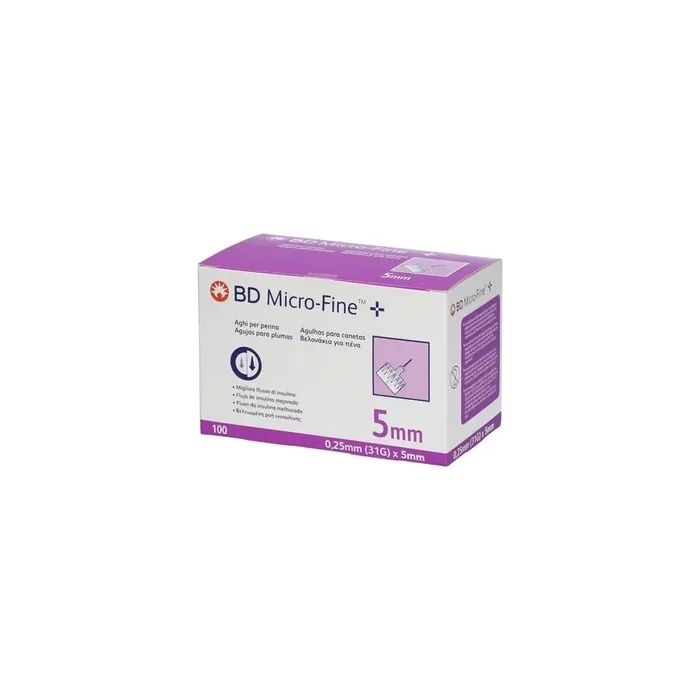 Corman BD Micro-Fine Pen Needles 31 Gauge 5mm - Pack of 100