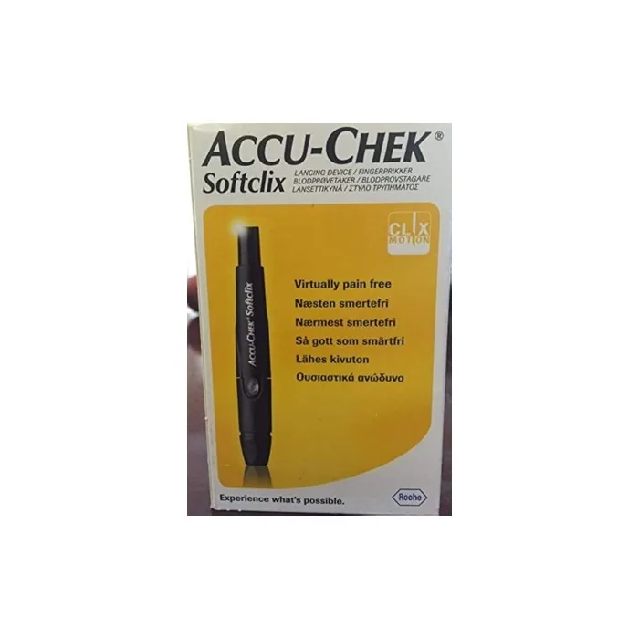 Accu-Chek Softclix Lancing Device with 25 Lancets