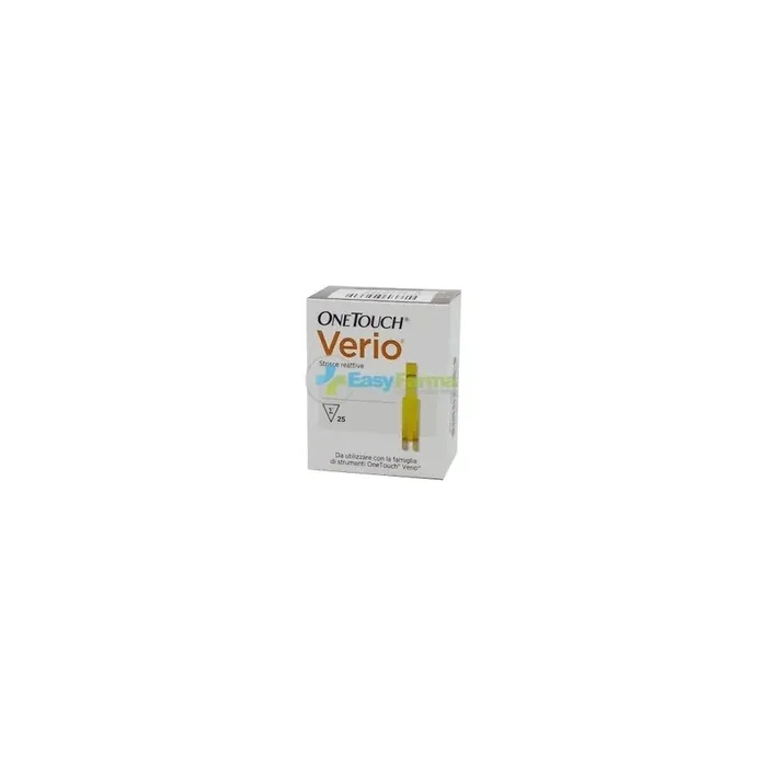 Johnson & Johnson One Touch Verio Test Strips 25 Count