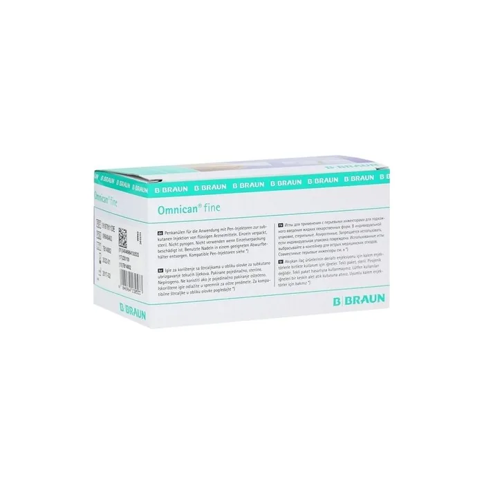 B. Braun Omnican Fine Pen Needles 31G x 4mm - Pack of 100