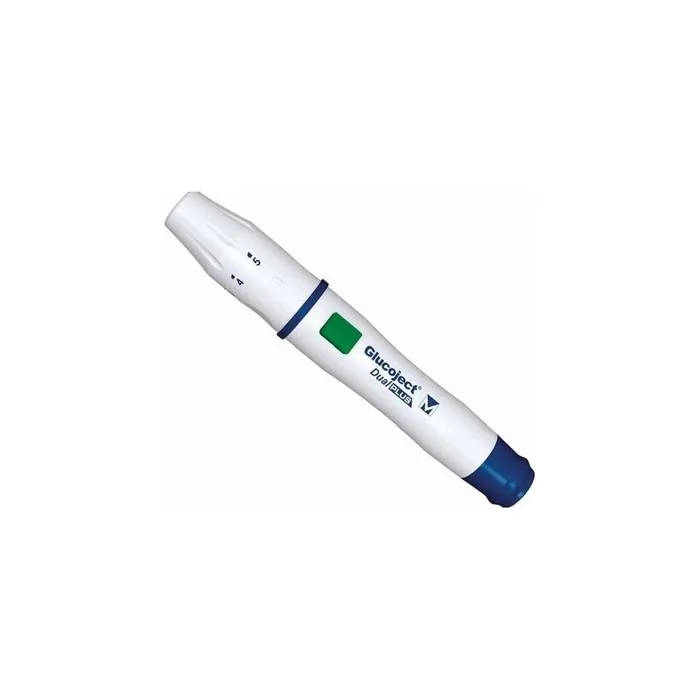 Menarini Glucoject Dual Plus Lancing Device Gray