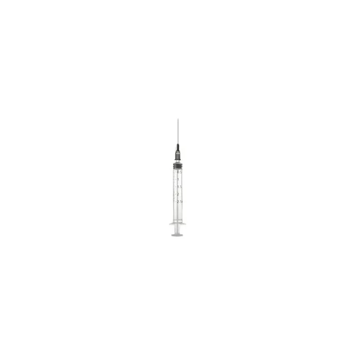 ICO Syringe with Needle 0.7mm x 30mm 2.5ml G22