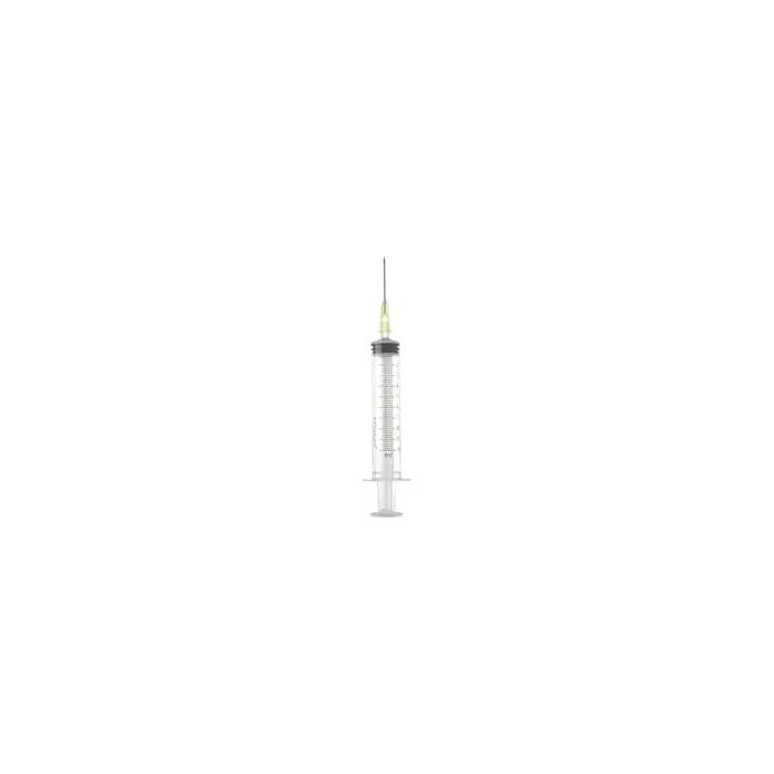 ICO Syringe with Needle 0.9mm x 25mm 10ml G20
