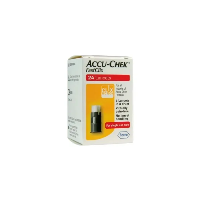 Accuchek Fastclix Lancets 24 Units