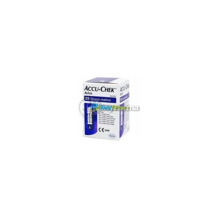 Roche Diabetes Care Italy Spa Accu Chek Aviva 25 Reactive Strips