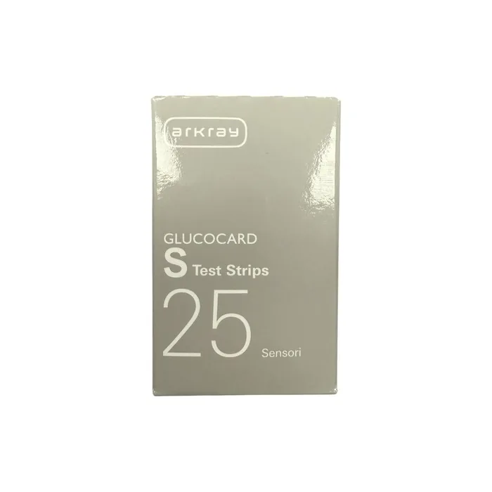 Glucocard S Test Strips 25 Strips