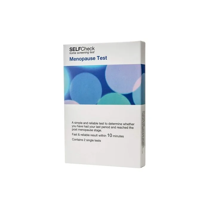SELFCheck Menopause Test 2 Home Tests - Results in 10 Minutes