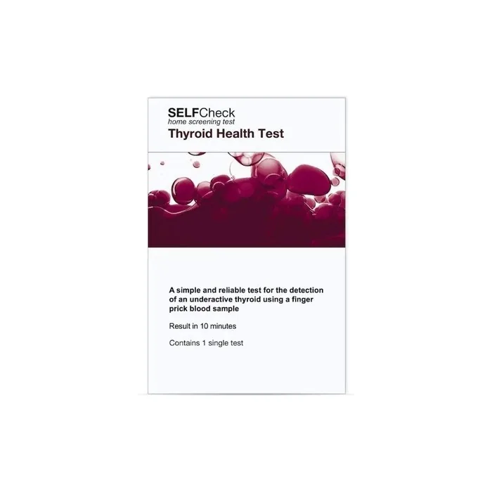 SELFCheck Thyroid Health Test TSH Home Blood Test for Hypothyroidism