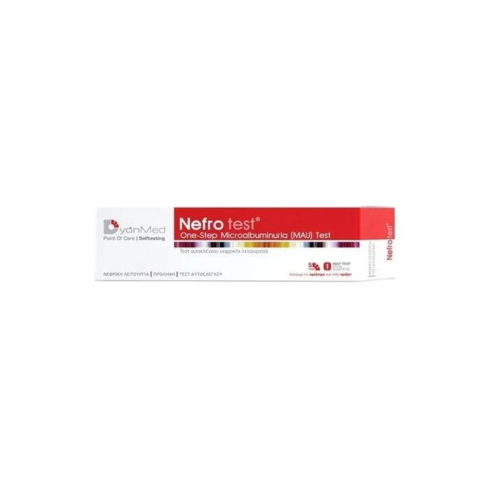 Dyonmed Nefro Test Self-Testing Kidney Function Test, 1 Piece