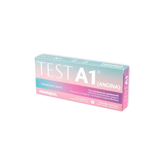 Farmabol Test A1 Angina Test For Detecting Group A Streptococci