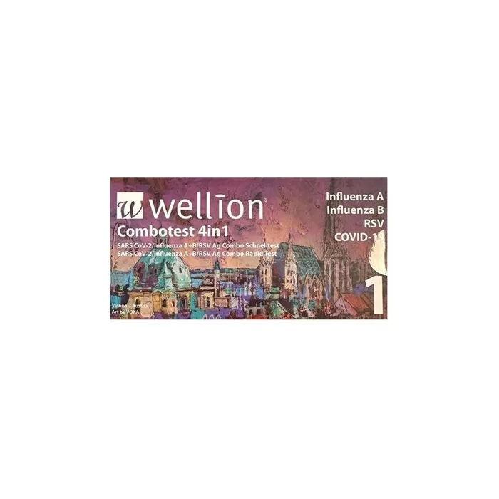 Wellion Combotest 4in1 Rapid Test - Quick Detection Test