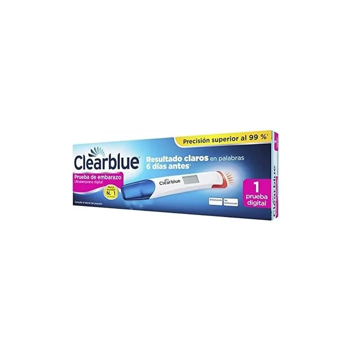 Clearblue Ultra-Temp Digital Pregnancy Test 1 Pack