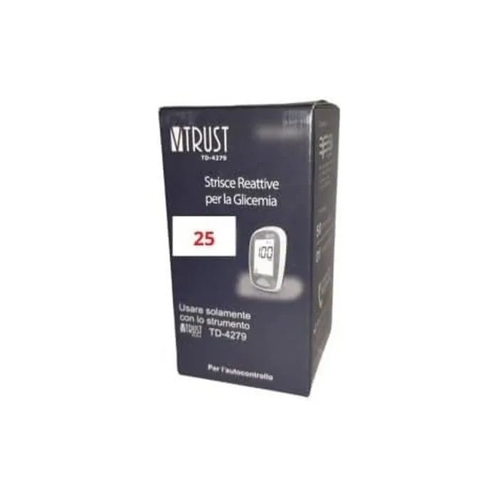Biochemical System V-Trust Glucose Measurement Strips TD-4279 25 Pieces