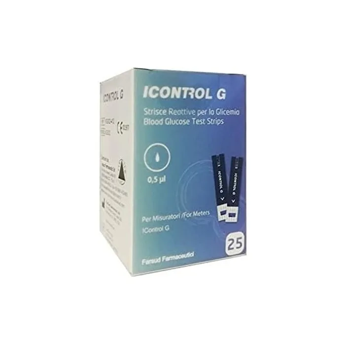 Farsud Farmaceutici Icontrol G Glycemic Strips 25 Strips