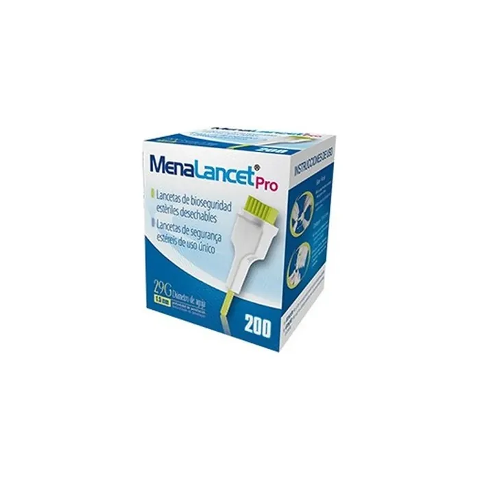 Menarini Menalancet Pro 29g 200 Lancets