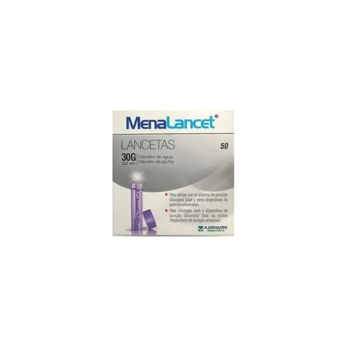 Menarini Menalancet 30g 50 Lancets