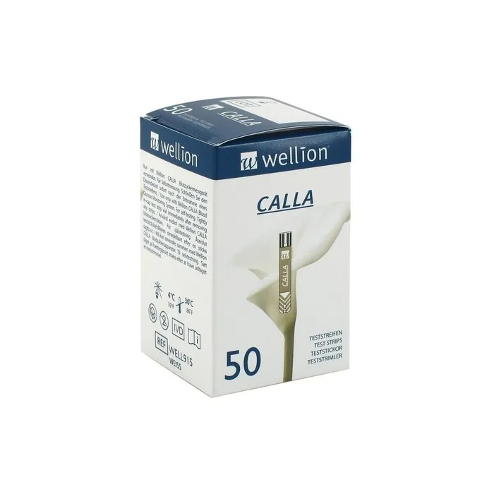 Wellion Calla Blood Glucose Test Strips 50 Pieces