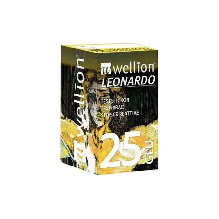 Med Trust Italia Wellion Leonardo Glucose Strips 25
