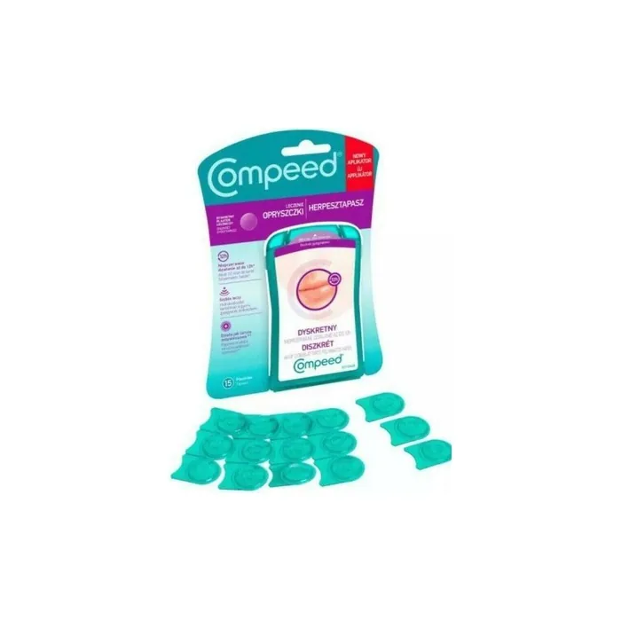 Compeed Invisible Cold Sore 15 Patches