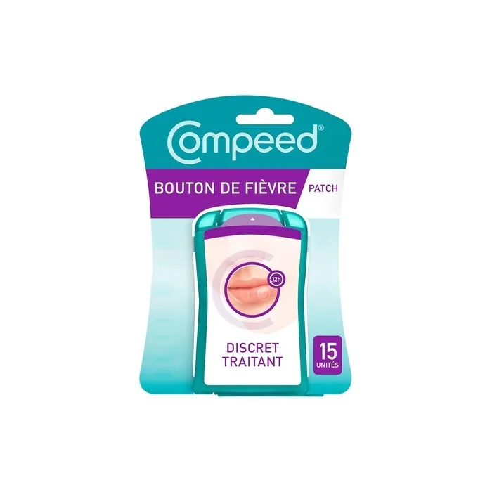 Compeed Cold Sore Patch Discreet for Fast Treatment Day and Night Care