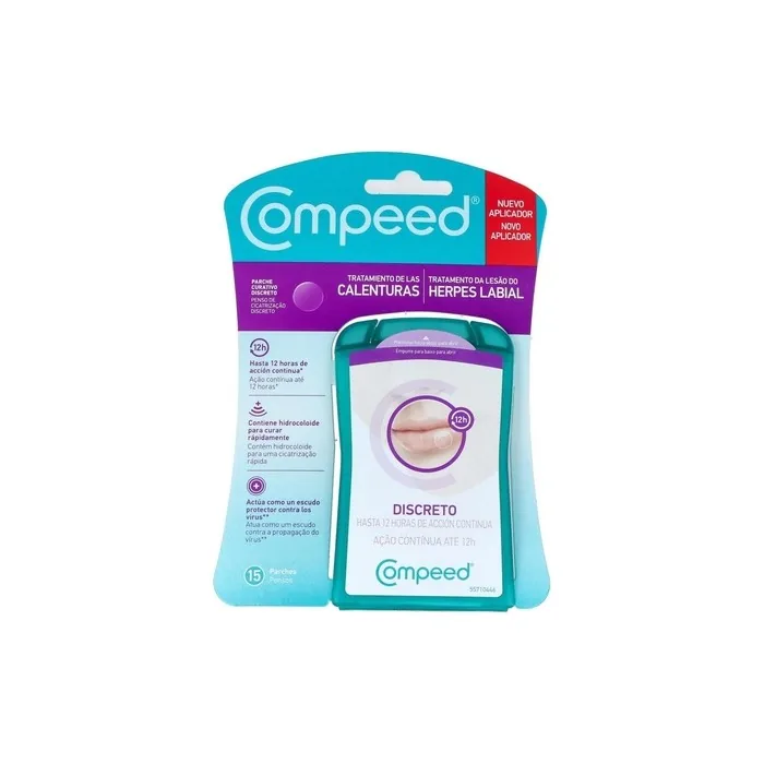 Compeed Cold Sore Patches with Applicator 15 Units