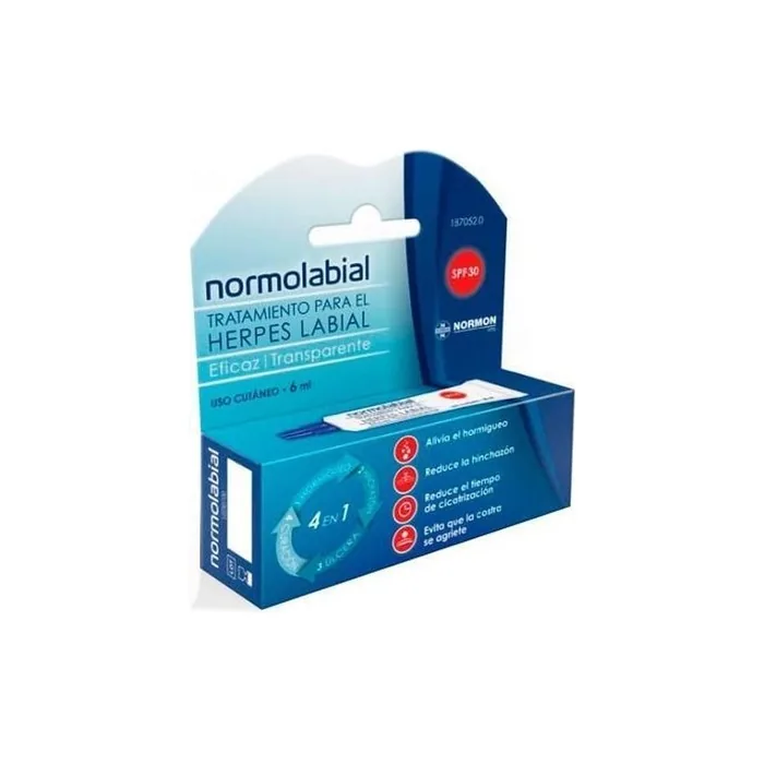 Normon Normolabial Tratamiento Herpes 6ml
