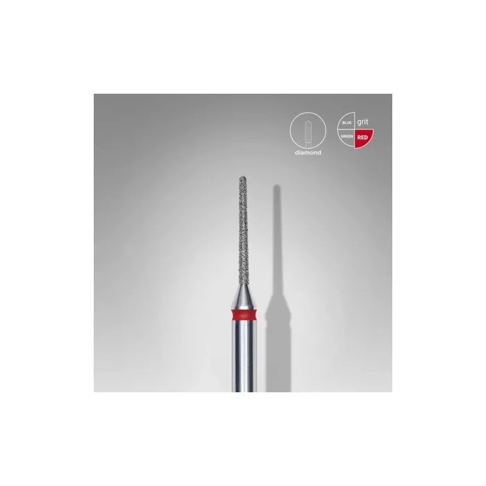 Staleks Diamond Bit FA80R010/10 Red Needle 1mm - Professional Manicure and Pedicure Tool