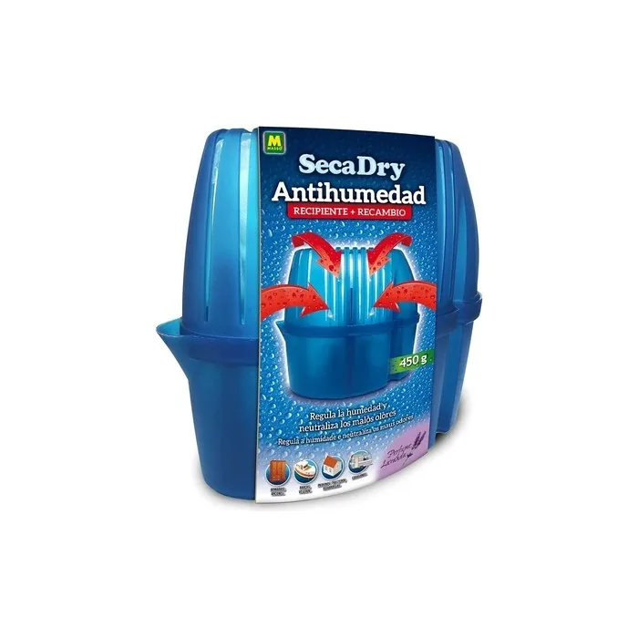 Masso 230493 Anti-Humidity, 0.45 Litres, Blue, 23 X 8 X 18.3 Cm