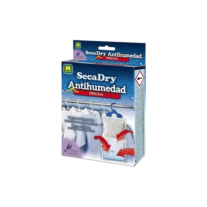 Masso Secadry Hanger, Moisture Resistant, 3.5 X 13 X 20 Cm