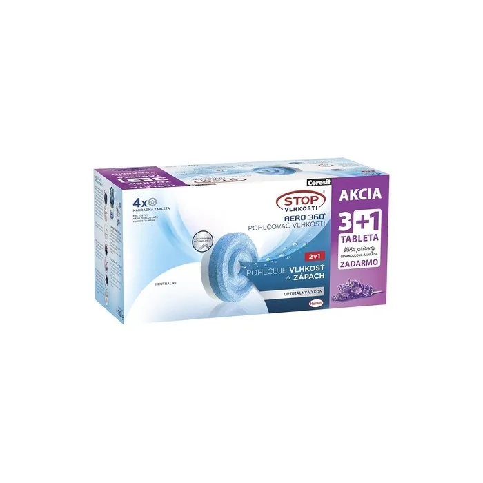 Ceresit STOP WILGOCI AERO 360° Lavender Moisture Absorbing Odor Neutralizers 450g