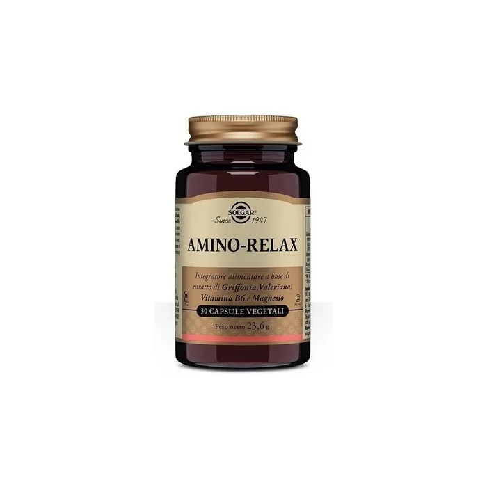 Solgar Amino Relax Mood Supplement 30 Capsules