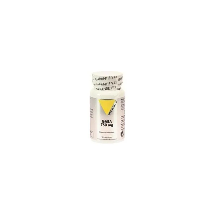 VIT ALL Gaba 750mg Mood Supplement 60 Tablets