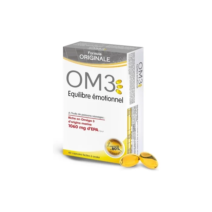 Om3 Emotional Balance Original Formula 80% Concentrated Fish Oil