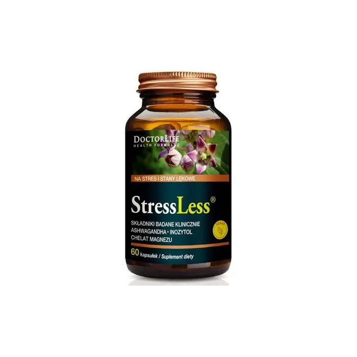 Doctor Life Stressless Dietary Supplement For Stress And Anxiety 60 Capsules