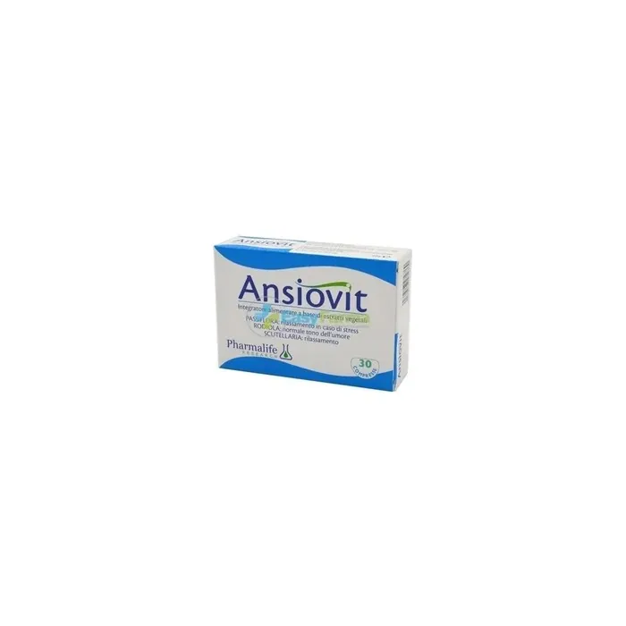 Pharmalife Research Ansiovit Supplement For Psychophysical Wellbeing 30 Tablets