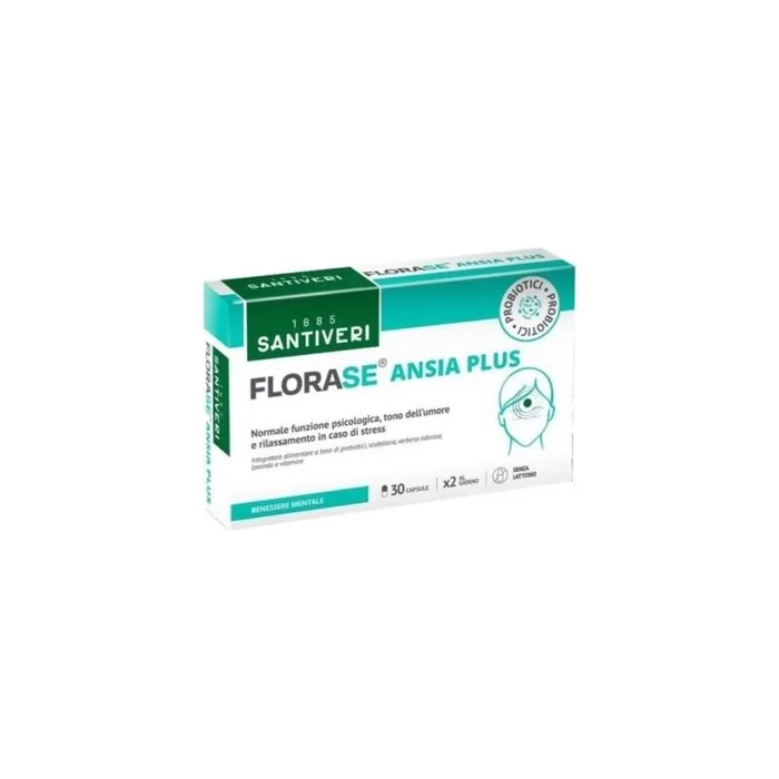 Santiveri Florase Anxiety Plus Mood Supplement 30 Capsules