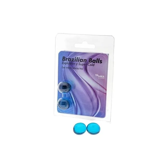 Taloka Brazilian Balls Gel Excitante Efecto Frío 2 Balls