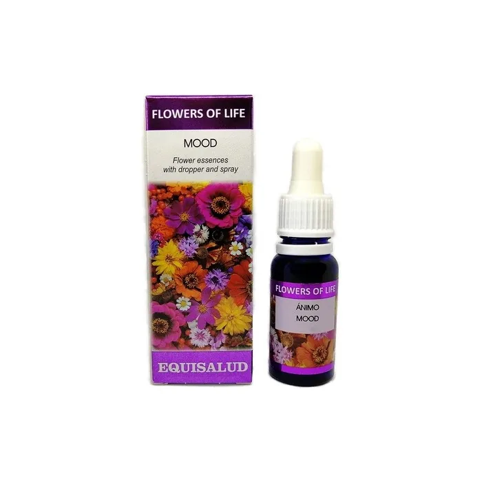 Flowers of Life Mood Certified Organic Natural Flower Remedy 15ml Dropper and Spray