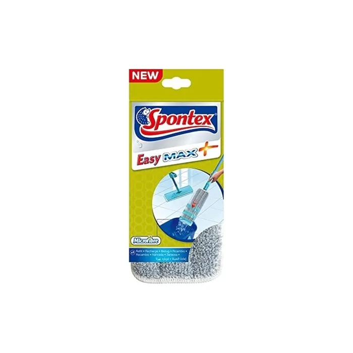 Spontex Mop Head Refill Microfiber Gray Pack Of 1