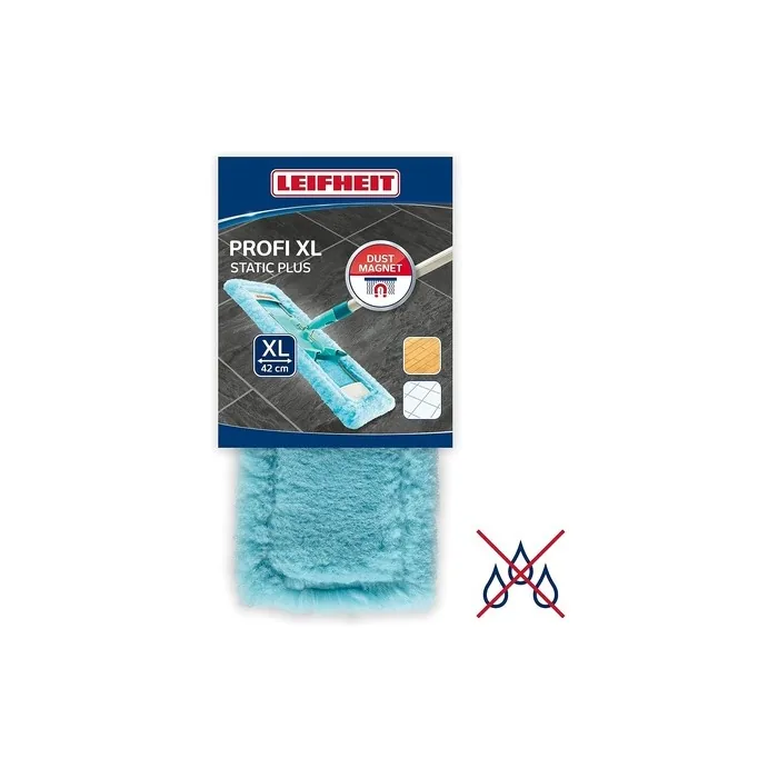 Leifheit Profi XL Mop Replacement Wiper Cover Static Plus 42cm